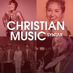 Yancy, Lauren Daigle, We the Kingdom, Jamie Grace, ByChristians, playlist, Christian music, CCM, Syntax Creative - image