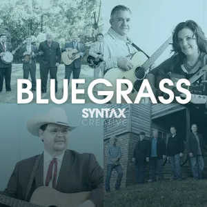 The King James Boys, Kenny & Amanda Smith, Junior Sisk, Flashback, Bluegrass Sounds, playlist, bluegrass, Syntax Creative - image
