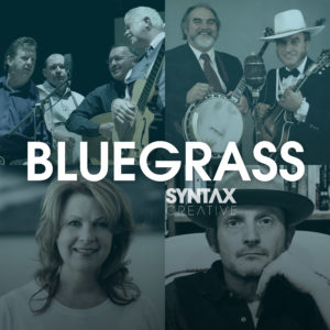 Bluegrass Sounds, bluegrass, Spotify, Apple Music, YouTube, playlist, Syntax Creative - image